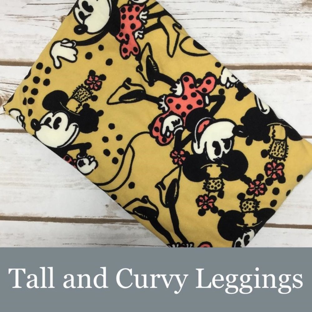 LuLaRoe Disney Tall & Curvy Leggings